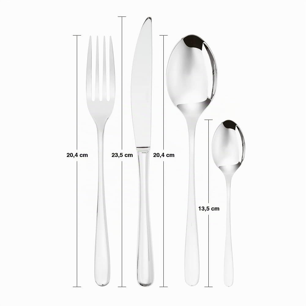 Sambonet 52553-81 Taste - Cubertería monobloque (24 Piezas)