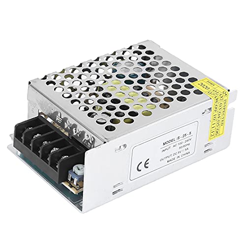 Image of Switching Power Supply Universal Input 25W for LED CCTV DC 5V 5A AC 100-240V ()