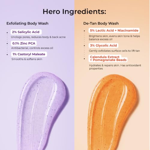 Image of Hula Hoop Tan Removal Kit, Exfoliating + Detan Body Wash (2 items in the set)