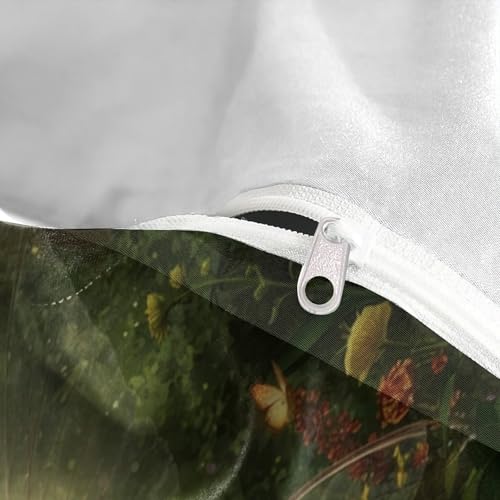 Parure de lit imprimé 3D en microfibre premium ultra douce au toucher soie - 8