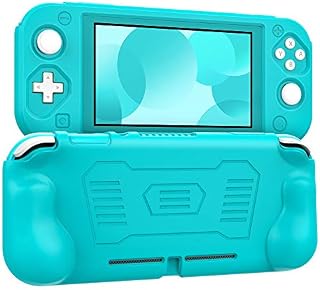 MoKo Grip Case for Nintendo Switch Lite, Anti-Collision Non-Slip Shockproof Silicone Case Cover