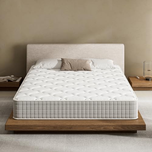 TEENO Matelas 140x190, 25cm Mousse à Memoire de Forme, Certifié...