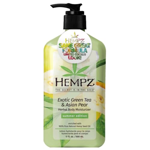 Hempz EXOTIC GREEN TEA & ASIAN PEAR Green Tea & Asian Pear Herbal Body Moisturizer 17 Fl Oz. thumb #4