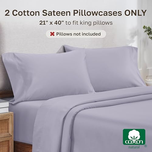 Image of California Design Den 800 Thread Count 2-Pack Pillowcases King Size