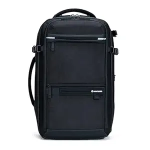 Vanguard Camera Backpack |VEO Select 47BF IE Black India Exclusive Version I 1-2 Pro DSLRs with Lens Upto 70-200mm, 3-4 Lenses, Flash and Accessories I Upto 17 inch