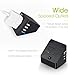 Power Strip with 3 USB, KPSTEK Flat Plug Extension Cord with 2 Widely Spaced Outlets, Desktop Charging Station for Home, Office, Dorm Essentials, Black - KS2312