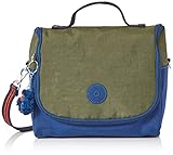 Repele el agua Kipling NEW KICHIROU, Bolsa Térmica Porta Alimentos 6 L de Capacidad, 23 cm, Verde (Seaweed Gr Bl)