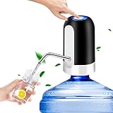 Ausxaron Water Bottle Dispenser, Water Pump Dispenser, Portable Electric Water Jug Pump USB Charging