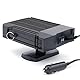 NUZAMAS Portable 12V 150W Car Heater mit Griff, 2in1-Heizung und Lüfterbetrieb, Winter Car Defroster Demister, Luftgebläse, drehbarer Halter