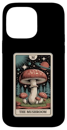 The Mushroom Tarot Card Cottagecore �ʔ����L�m�R���D�� �X�}�z�P�[�X iPhone 14 Pro Max �p