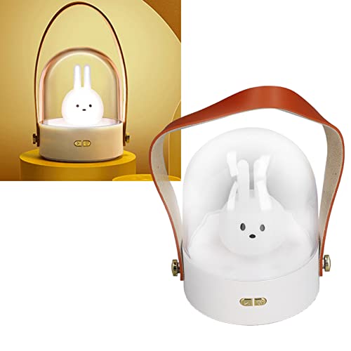 Lámpara de Mesa de Noche Portátil con Música y USB miniatura 4