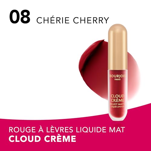 Rouge À Lèvres Liquide Mat Bourjois BOUCLCW_KLIP05 – Texture Crème-Poudre Ultra L égère - vue 6