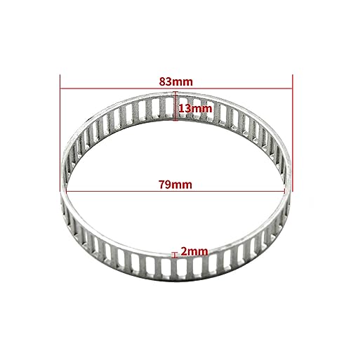 1 Paar ABS Ring Sensorring ABS Sensorring Zentralschraube Ring Hinten Links und Rechts Kompatibel mit 3er/E91/E90/Sedan/E46/X/E8/SAV/E92/Convertible/Compact