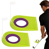 Putting Cup, Training Aid Flag, Indoor Putting Hole, Practice Accessory, Mini Tool Designed for Outdoor Playroom, Garden, Yard, Lawn, Men, Women, Youth, Athletes, Beginners, and Home Pr