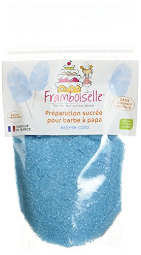 Framboiselle Préparation Sucrée Barbe à Papa Couleur Bleu 160 g