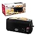 Price comparison product image Quest 35069 4-Slice Toaster Extra Wide Slots Cool Touch, 1400W, Black