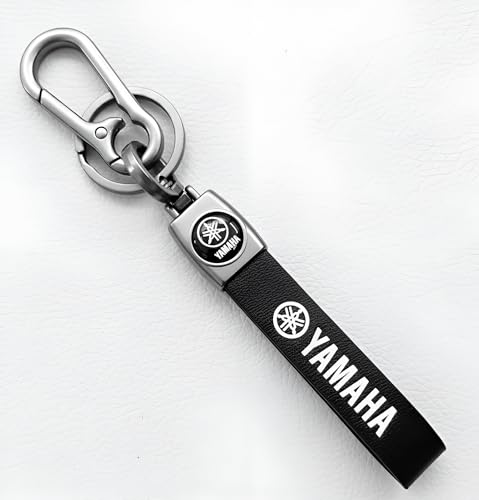 Image of Zuno Leather Keychain for Bike Car Home and Office Keys | Stylish Key Ring for Men and Women | Key Holder for Bags Wallets and Travel Accessories | Ideal Gift for Him Her