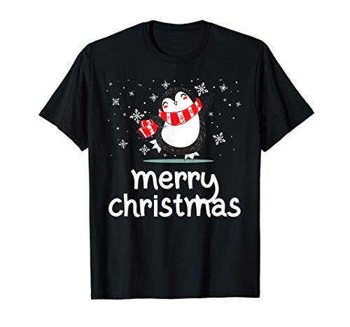 Funny Merry Christmas. Funny Penguin. Christmas Camiseta