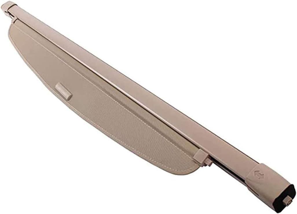 Coche Maletero Cubierta De Carga RetráCtil para Volvo XC60 2010-2017,Cortina Paquete Tronco Carga Trasero Privacidad Cargo Protectora, B/Beige