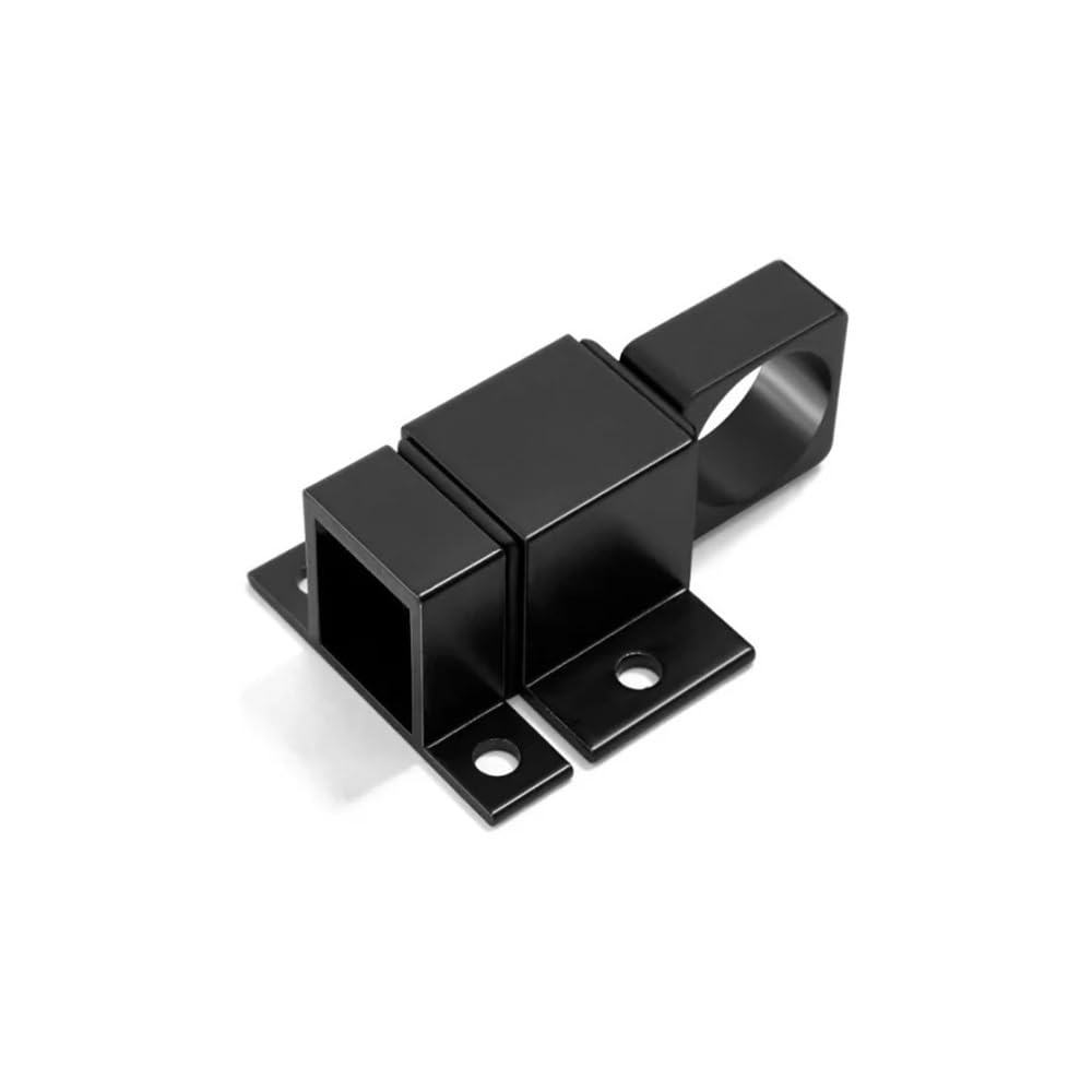 Diyouke Square-Black 2Pcs Rustproof Auto Spring Latches For Gate Pet Cage(Square-Black)