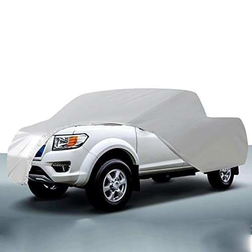 Image of Pickup Truck Cover Universal All Weather Heavy Outdoor Replacement for Pickup Truck up to 230 L x 75 W x 65 H Inch