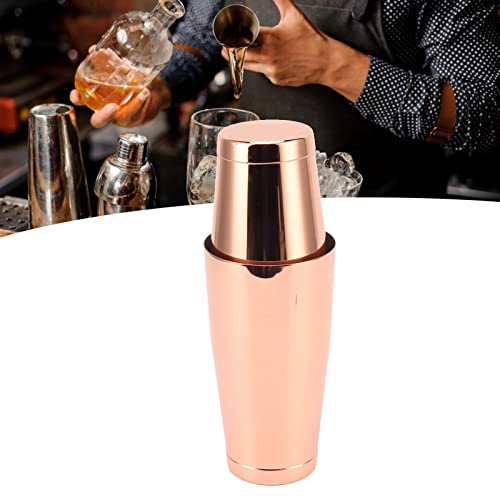 Shaker à cocktail acier inoxydable mélangeur de barman cuivré