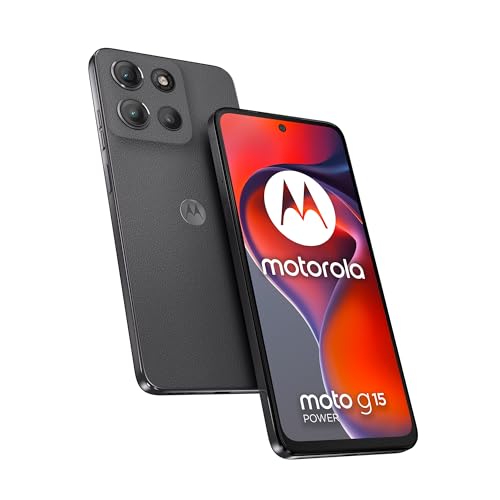 Motorola Moto G15 Power 256GB, Unlocked Smartphone, 6.72