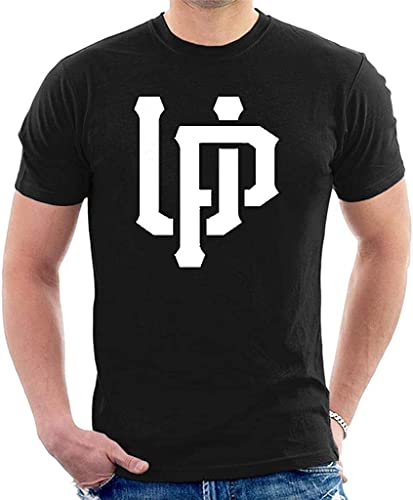 Men's Hopsin Art Logo Black T-Shirt Classic Cool Tee(Large)