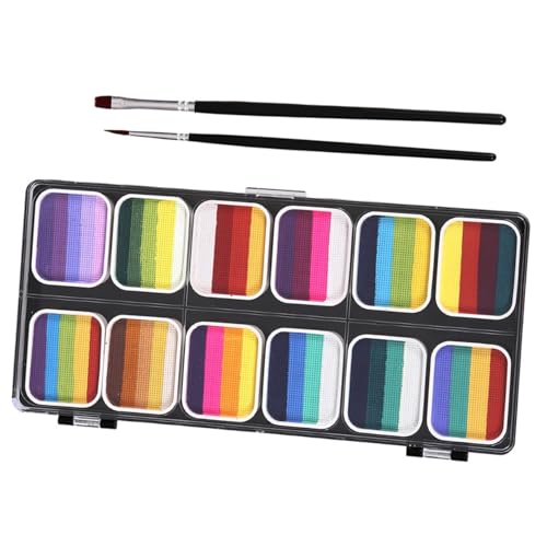 Peinture corporelle aquarellable douce et facile à nettoyer pour la peau