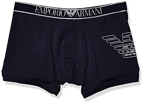 Emporio Armani Men's Big Eagle Boxer Brief, Marine, S