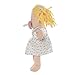 Love, Stella Soft Baby Doll for 1 + Year Old by Manhattan Toy - Peach with Blonde Pigtails