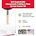 Amana Tool CNC Compression Solid Carbide Honeycomb Cutting Spiral Router Bit, ZrN Coated, 46302, 1/4 Dia x 3/4 x 1/4 Shank x 6-Flute