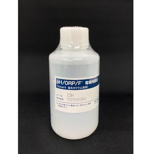�}�������H�� pH/ORP/�t�b�f�C�I���d�ɓ����t KCl�F3.3mol 250mL