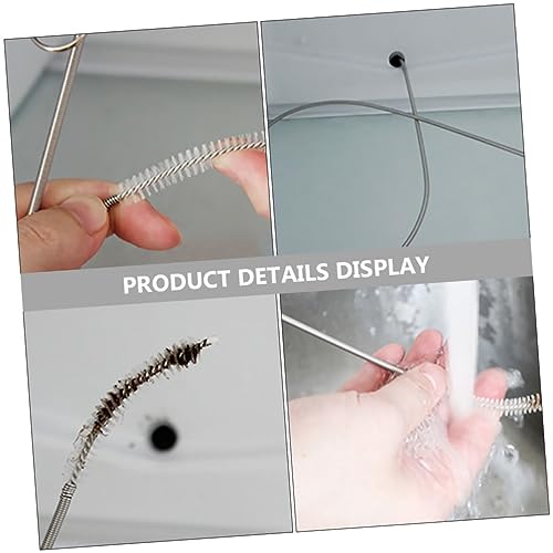 Herramientas de limpieza para desagüe de refrigerador Tofficu, 4 piezas, cepillo flexible para limpieza de desagües de nevera, duradero y práctico para todas las marcas de refrigeradores miniatura 6