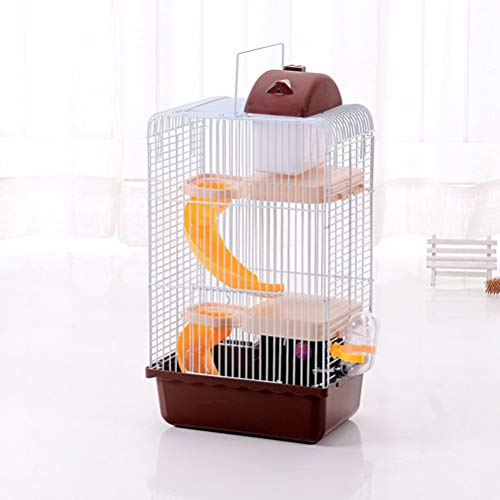 WINOMO Draagbare Hamsterkooi Drielaags Hamster Reisdrager Kleine Huisdieren Huis Voor Gerbil Chinchilla Hamster Rat… - Image 7