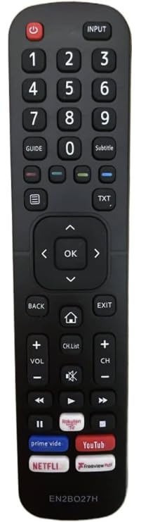 for hisense tv remote control en2bo27h universal remote control for hisense smart tv Pre programming