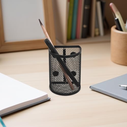 Panier de rangement magnétique à compartiments séparés en fer robuste