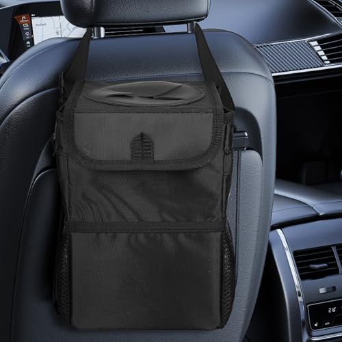 Bolsa de basura para coche portátil que ahorra espacio en el interior 6