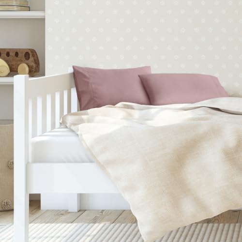 Image of Bare Home Pillowcases Envelope (Toddler Set of 2, Mauve)