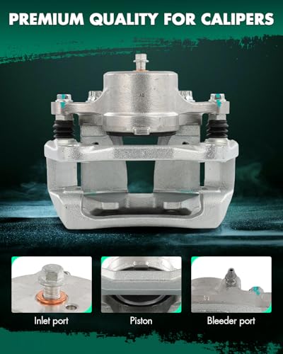 Image of SCITOO Front Right Brake Caliper With Bracket 19B6460 Compatible For Hyundai For Sonata 2011-2014