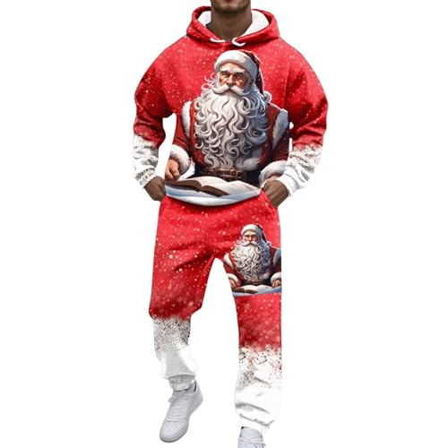 Ensemble homme sweat à capuche et jogging pour vos soirées de fêtes en famille