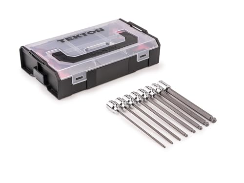 Image of TEKTON Long Ball End Hex Bit Socket Set, 8-Piece | SHB91701