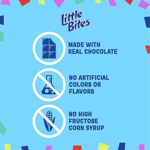 Little Bites Chocolatey Chip Muffins, 5 individual packs, (1.5 oz each), Made with Real Chocolate Chip Mini Muffins, 7.5 oz Multipack