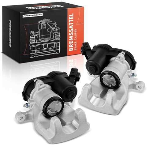 Frankberg 2x Étrier de frein Pince de frein 2-Pôles Essieu Arrière Gauche Droite Aluminium Compatible avec Espace V JR Grand Scénic III JZ0/1 Scénic III JZ0/1 Remplacer# 440118013R