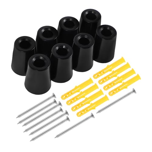 Sosoport 1set Ski Wall Mount Rack Vertical Ski Storage Holder for Wall Secure and Space-efficient and Robust Design Easy to Install