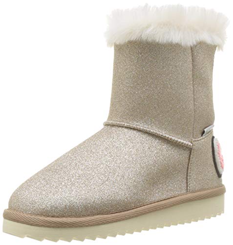 Pepe Jeans London Angel Glitter, Botas de Nieve para Niñas, Gold 099, 36 EU