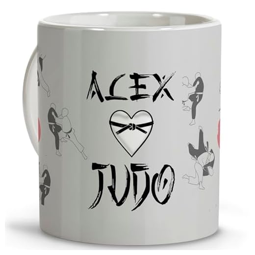 LolaPix Taza judo. Regalo judoka. Artes marciales. Regalos para deportistas. Tazas originales para regalar. Tazas personalizadas. Taza cerámica 330 ml. Judo