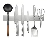 porte couteaux métal argenté animaux Usage polyvalent : Ce support couteaux aimanté robuste est parfait pour la cuisine, mais aussi pour l'atelier ou le garage, organisant tournevis et outils métalliques pour un accès immédiat.