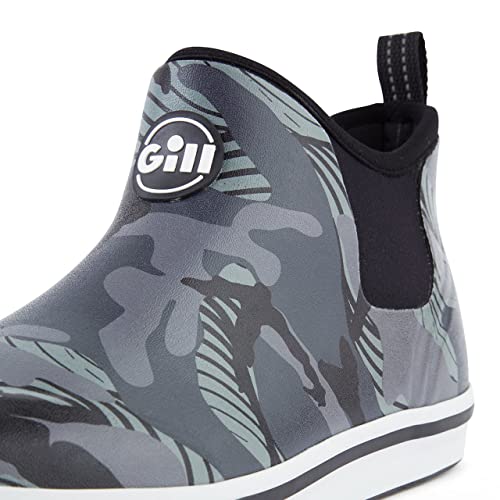 Image of Gill Mens Hydro High-Performance Short Fishing, Deck, Rain Shoe Boot - Waterproof Insulated