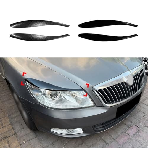 Garnitures de phares Skoda Octavia MK2.5 pour masquer l'usure